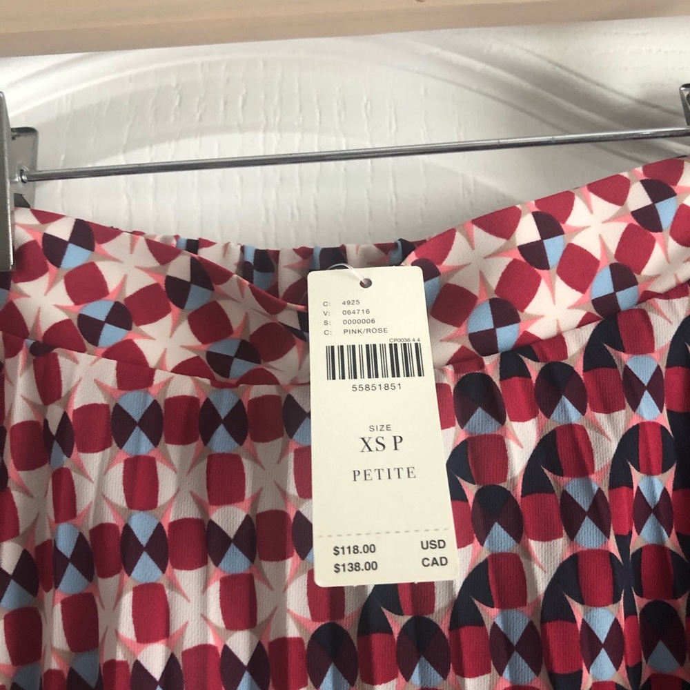 New with tags Anthropologie pleated skirt